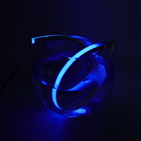 Bande lumineuse fluo à LED en Silicone, imperméable et Flexible, luminaire décoratif d'intérieur ou d'extérieur, idéal pour une cuisine, une chambre à coucher, 12V