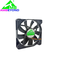 Ventilateur axial DC silencieux et mince 92x92x15mm, 12V 24V, avec roulement à manchon, mini ventilateur de refroidissement pour boîtier d'ordinateur et CPU