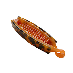 ODBO Acétate Cellulose Grande pince à <span class=keywords><strong>cheveux</strong></span> pour femmes et filles Pinces à <span class=keywords><strong>cheveux</strong></span> en forme de banane - Product Image 5