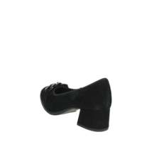 Cinzia Soft Escarpins Mary Jane pour femme, à enfiler, confortables, en daim, noirs, hauteur du talon 40 37 36