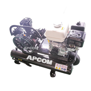 Compresseur d'air industriel à essence avec filtre à air Cyclone, piston à gaz, alimenté par un moteur GX200, démarrage électrique - Product Image 5