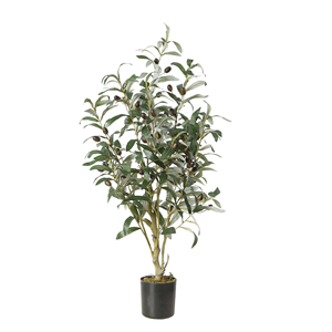 Simulación Avanzada Olivo Jardín Hotel <span class=keywords><strong>Restaurante</strong></span> Decorado con Plantas Verdes en Maceta - Product Image 1