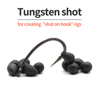 Perles d'Hameçon en Tungstène, Plombs pour Montage Terminal, Accessoires de Pêche à la Carpe