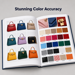 Service d'impression haut de gamme, lookbook de mode personnalisé, brochure de produit de haute qualité, design de <span class=keywords><strong>catalogue</strong></span> de sacs à main - Product Image 1