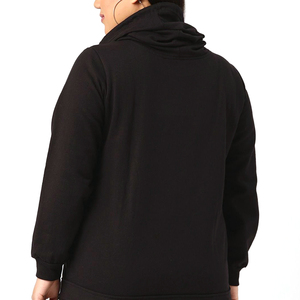 Sudadera con capucha informal para mujer, moderna, con cierre y tela suave, para uso casual y urbano, transpirable, personalizable. - Product Image 2