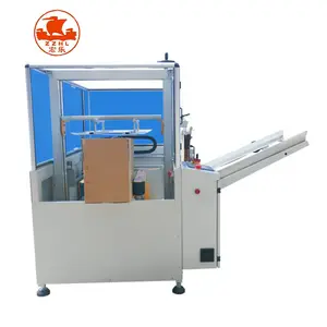 2021 Good Performance New Automatic Box Folding Carton Forming Machine Auto Paper Carton Box Erecting Making Machine