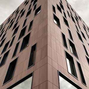 Panneaux de façade murale en <span class=keywords><strong>terre</strong></span> <span class=keywords><strong>cuite</strong></span> modernes pour centre commercial, hôtel et villa, ignifuges, imperméables et écologiques - Product Image 2