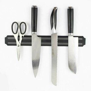 13 pouces Magnétique Porte-<span class=keywords><strong>Couteau</strong></span> <span class=keywords><strong>Mural</strong></span> En Plastique ABS Noir Bloc <span class=keywords><strong>Aimant</strong></span> Porte-<span class=keywords><strong>Couteau</strong></span> pour le <span class=keywords><strong>Couteau</strong></span> En Métal - Product Image 2