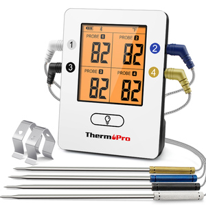 เทอร์โมโปร TP25ดิจิตอลไร้สายเนื้อเครื่องวัดอุณหภูมิที่มี4 Probes และ APP - Product Image 1