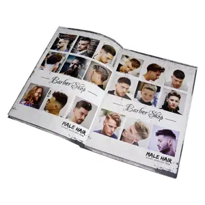 A5 personalisasi salon rambut grafik warna buku janji buku Swatch pencetakan buku