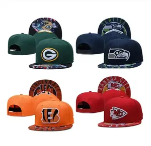 NUEVAS Gorras de la Liga de Fútbol Americano 2026, Gorras Bordadas Personalizadas de los 32 Equipos, Gorras Snapback para Hombre, Venta al Por Mayor en China - Product Image 1