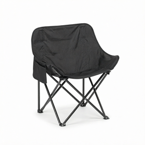 Chaise pliante d'extérieur, cadre en aluminium, tissu Oxford, design minimaliste, chaise portable pour le camping et la pêche - Product Image 1