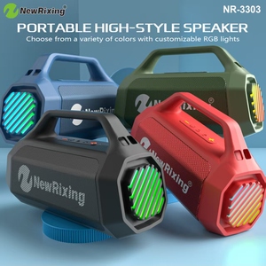 NR-3303 neue drahtlose tragbare Bluetooth-Tieftöner Außen lautsprecher Stereo Bass Wasserdicht Aktiv 50W BT HIFI Sound Party Lautsprecher - Product Image 2