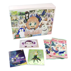 Boîte de boosters de cartes TCG/<span class=keywords><strong>CCG</strong></span> en papier imprimé personnalisé pour jeu de cartes à collectionner japonais d'anime, écologique, nouvelle arrivée - Product Image 1