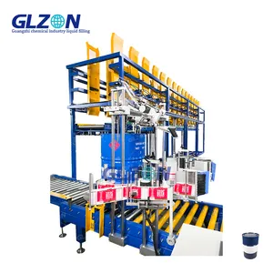 Quality Assurance Chemical Liquid Weighing and Filling Machine Suitable for Chemical Industry