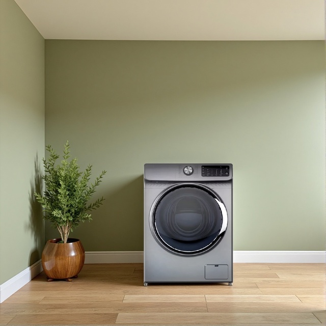 Brand New Electric Inverter DD Motor 7kg 1200RPM Smart Automatic Front-Loading Stainless Steel Energy-Saving Washer 1 Year
