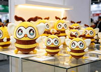 Peluche personnalisée, adorable peluche d'insecte de dessin animé pour la vente en magasin, conception personnalisée OEM ODM