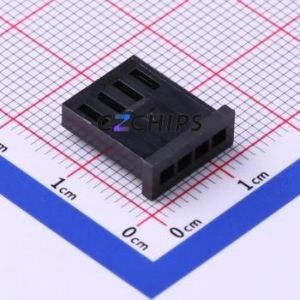 P2530-04-BK Housing (Wire-to-Board / Wire-to-Wire) P=2.54mm Connector 1x4P 2.54mm 1 4 - Product Image 1