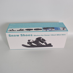 Chaussures de <span class=keywords><strong>ski</strong></span> d'hiver unisexes personnalisées, mini snowblades, skiboard, snowboards avec équipement de sport de plein air pour adultes - Product Image 6