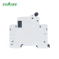 EBASEE Fabricant de disjoncteurs OEM 2P 6A C16 16A 25A 32A 63A 2 pôles unipolaires Mini disjoncteur AC sur rail DIN