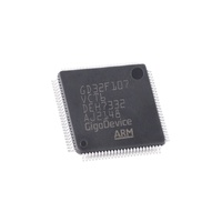 Microcontrolador Wilsom MCU GD32F107VCT6 LQFP-100 de 32 bits, Chip IC MCU GD32F107