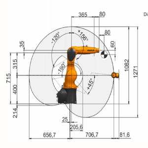 Robot <span class=keywords><strong>de</strong></span> Soldadura Automático KR 6 R700 SIXX, Robot Industrial Universal con Controlador SmartPAD y Máquina <span class=keywords><strong>de</strong></span> Soldadura OTC P500L - Product Image 3