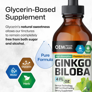 Tùy chỉnh <span class=keywords><strong>Ginkgo</strong></span> <span class=keywords><strong>Biloba</strong></span> chiết xuất giọt chất lỏng não bổ sung <span class=keywords><strong>Ginkgo</strong></span> <span class=keywords><strong>Biloba</strong></span> cồn Vegan <span class=keywords><strong>Ginkgo</strong></span> <span class=keywords><strong>Biloba</strong></span> lỏng nootropic giọt - Product Image 3