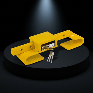 Lucchetto di Sicurezza Telescopico Antifurto con Chiavi per Fissaggio su Ricevitore Rimorchio e Porta Container - Product Image 1