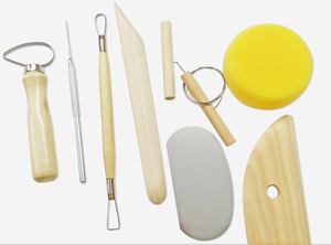 Kit de herramientas para modelado de cerámica, arcilla de madera de alta calidad, <span class=keywords><strong>8</strong></span> unidades - Product Image 2