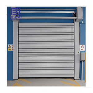 Puerta Rápida Industrial de Aluminio Aislada, Resistente y de Alta Velocidad, con Sensor de Radar para Cámaras Frigoríficas - Product Image 4