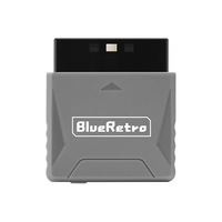 Bitfunx PS2 Mini Blueretro compatible avec l'adaptateur PS2 PS1, manette sans fil, manettes sans fil multijoueur