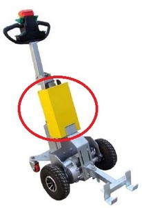 Yeni tasarım Powered elektrikli çekici ile DC Motor 24V 400W - Product Image 2