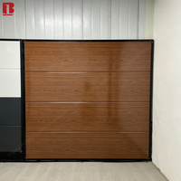 Fournisseur de portes de garage modernes Bolang, porte piétonne personnalisée, fenêtre à lumière naturelle, contrôle par application, approvisionnement stable, garantie après-vente