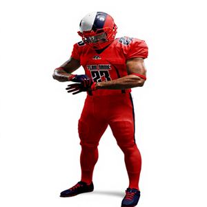 Conjunto de Camiseta y Pantalones de Fútbol Transpirables de Manga Corta para Tallas Grandes |   Uniforme de Fútbol Americano |   Pedido al por Mayor OEM - Product Image 1