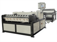 Machine de fabrication de conduits d'air HVAC carrés Hyrun Auto avec moteur, acier galvanisé inoxydable de haute qualité, 220V-440V