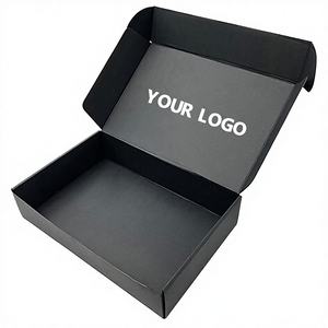 Cajas de Cartón Corrugado Desechables para Envíos con Recubrimiento UV y Acabado Mate, Personalizables para Empaque de Regalos - Product Image 3