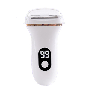 Recortadora <span class=keywords><strong>de</strong></span> vello eléctrica inalámbrica para mujer, afeitadora <span class=keywords><strong>de</strong></span> precisión para la línea del bikini con protector <span class=keywords><strong>de</strong></span> seguridad y luz LED para <span class=keywords><strong>piel</strong></span> <span class=keywords><strong>sensible</strong></span> - Product Image 2