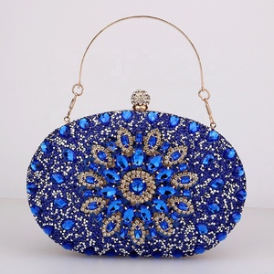 Bolso de Mano Ovalado de <span class=keywords><strong>Cristal</strong></span> de Lujo Amiqi MRY65 para Mujer, Bolsos de Noche con Pedrería, Bolso de Mano y Cartera para Damas - Product Image 3