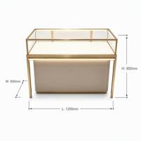 Vitrines à bijoux esthétiques haut de gamme avec éclairage LED personnalisées ; Présentoirs et vitrines à bijoux de luxe verrouillables