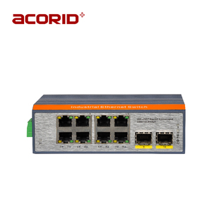 สวิตช์อุตสาหกรรม Ethernet 8+2 พอร์ต IGMP รองรับโหมด WEB/CLI SNMP RMON <span class=keywords><strong>พร</strong></span>้อม Combo รับประกัน 5 <span class=keywords><strong>ป</strong></span>ี - Product Image 3