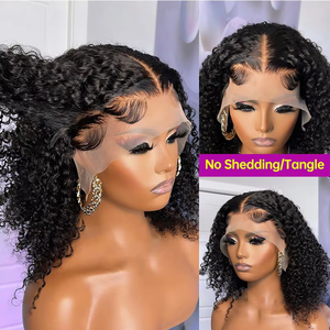 Wholesale Kinky Curly Human Hair Short Bob <strong>Wigs</strong> Human Hair Lace Front <strong>Wigs</strong> for Black Women Hd Lace Frontal <strong>Wig</strong> Human Hair Vendor - Product Image 2