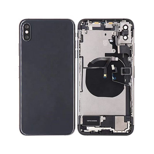 Mobile Phone Back Cover Frame Housing Full Assembly Replacement for iPhone 8 8 Plus X XR XS Max SE 11 12 Back Cover Housing