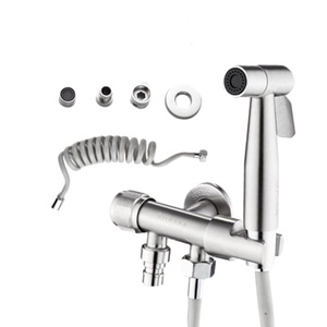 Hand-Bidet-Sprüher Bidet-Sprühen Toiletten-Sprühlkopfhalter Bad Hand-Shattaf-Set Toilette Bidet-Sprüher Toilettenbrause