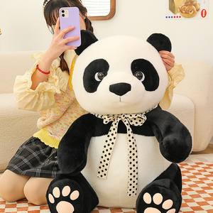 Nuovo Peluche Realistico di Kung Fu <span class=keywords><strong>Panda</strong></span> con Imbottitura in Cotone PP, <span class=keywords><strong>Altezza</strong></span> 25-75cm, Design Maculato Carino, Regalo per Bambini - Product Image 2