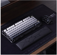 Repose-poignets pour clavier GravaStar 75 %, coussin ergonomique en mousse à mémoire de forme, base antidérapante, imperméable, pour clavier mécanique de jeu