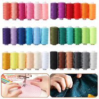 Broderie 100% Polyester 250 Yard Chaque Bobine 36 Couleur Maison Kit De Couture Fils À Coudre Ensemble pour Machine À Coudre À La Main
