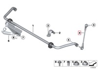 Kit de stabilisateurs SHAKLON pour BMW, complet avec liens, bagues et colliers de serrage, ensemble de barres stabilisatrices, pièces à montage direct