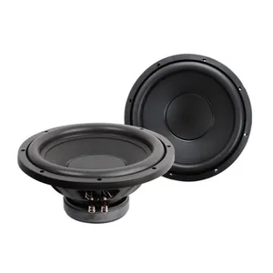 Cadre en fer 500W/1000W voiture haut-parleur externe mini subwoofer haut-parleur 12 pouces