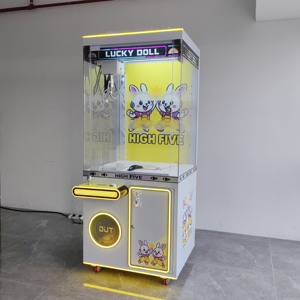 Nhà Sản Xuất Trẻ Em Giá Rẻ Đồ Chơi May Mắn Mini Claw Máy Búp Bê Nhỏ Arcade Trò Chơi Máy Đồng Xu Hoạt Động Claw Máy - Product Image 1