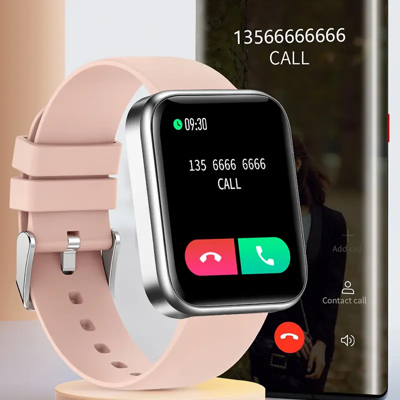 2022 Smart Watch 1.69 Inch Screen Fashion BT Call V30 Smartwatch With Heart Rate Blood Pressure Sleep Waterproof Sport Bracelet